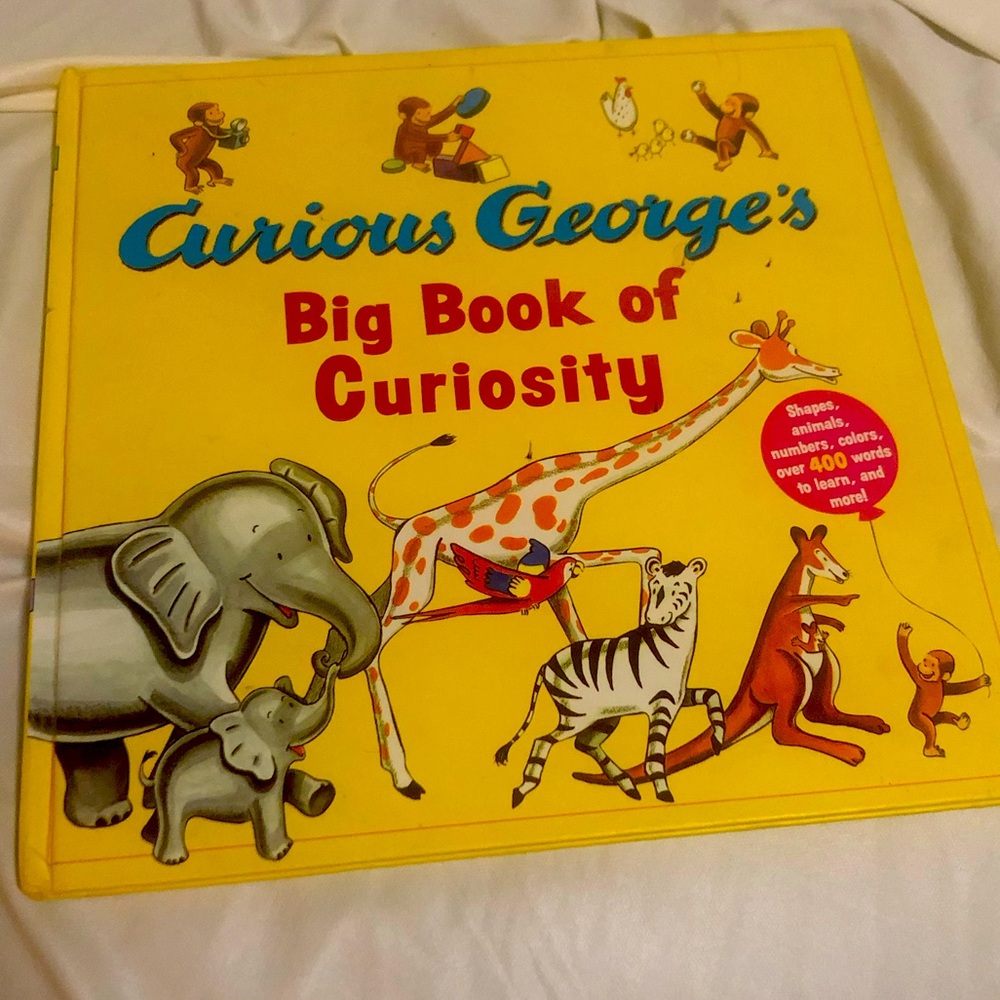 Vintage hardback curious George book 📖